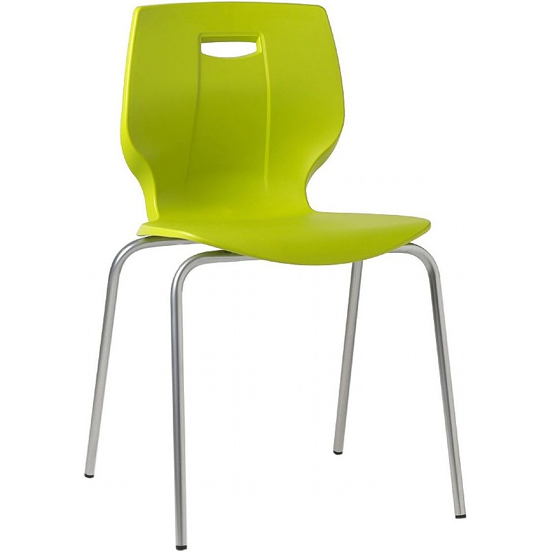 Geo Breakout and Canteen Chairs Lime