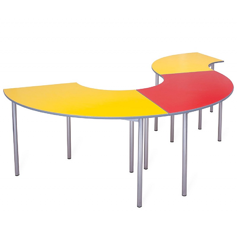 Academy Premium Curve Classroom Tables