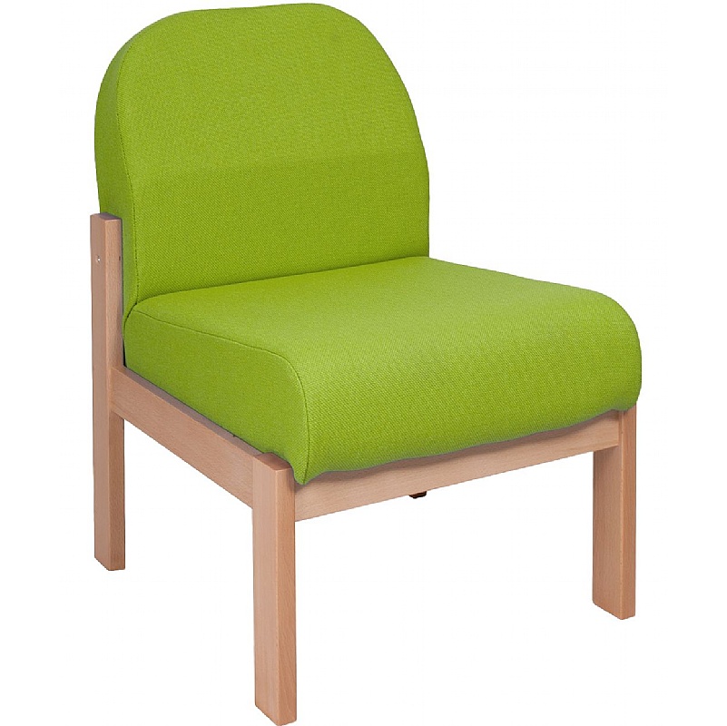 Silvan Wooden Frame Modular Reception and Breakout Chair