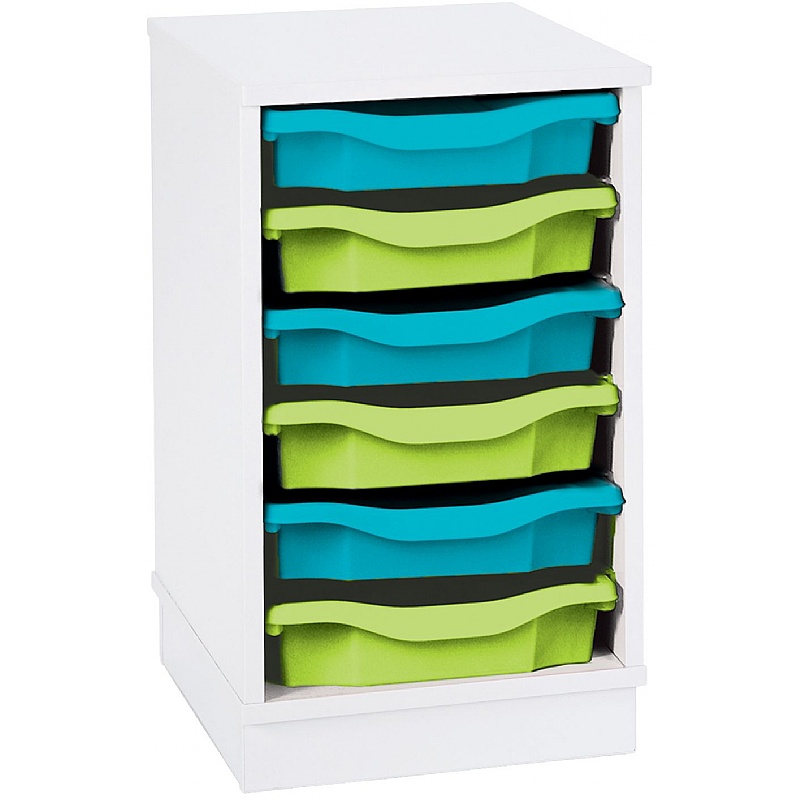 Premium 6 Tray Storage With Door