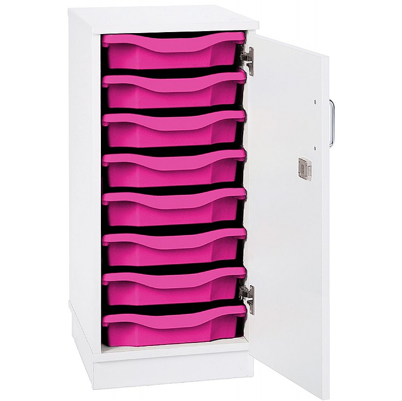 Premium 8 Tray Storage With Door