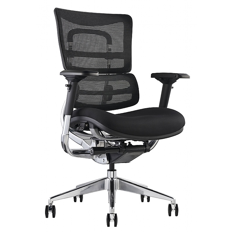 i29 24 Hour Ergonomic Mesh and Fabric Office Chair - Office Chairs