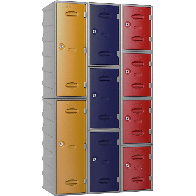 Extreme Outdoor and Wet Area Plastic Lockers - Office Storage