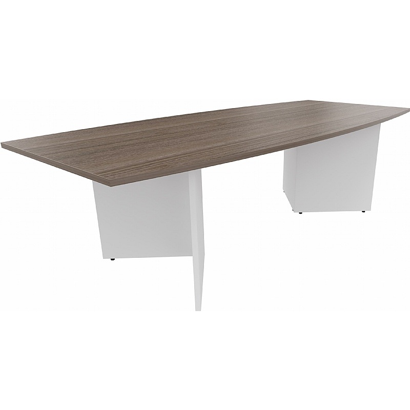 Agenda Duo Arrowhead Boat Shaped Breakout and Boardroom Tables - Meeting Room