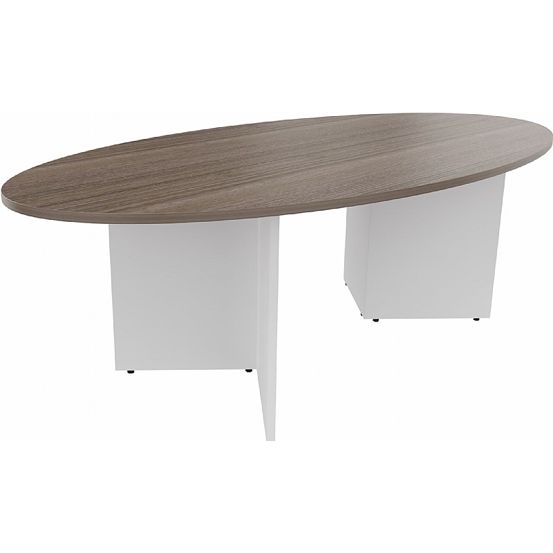 Agenda Duo Arrowhead Oval Breakout and Boardroom Tables - Meeting Room