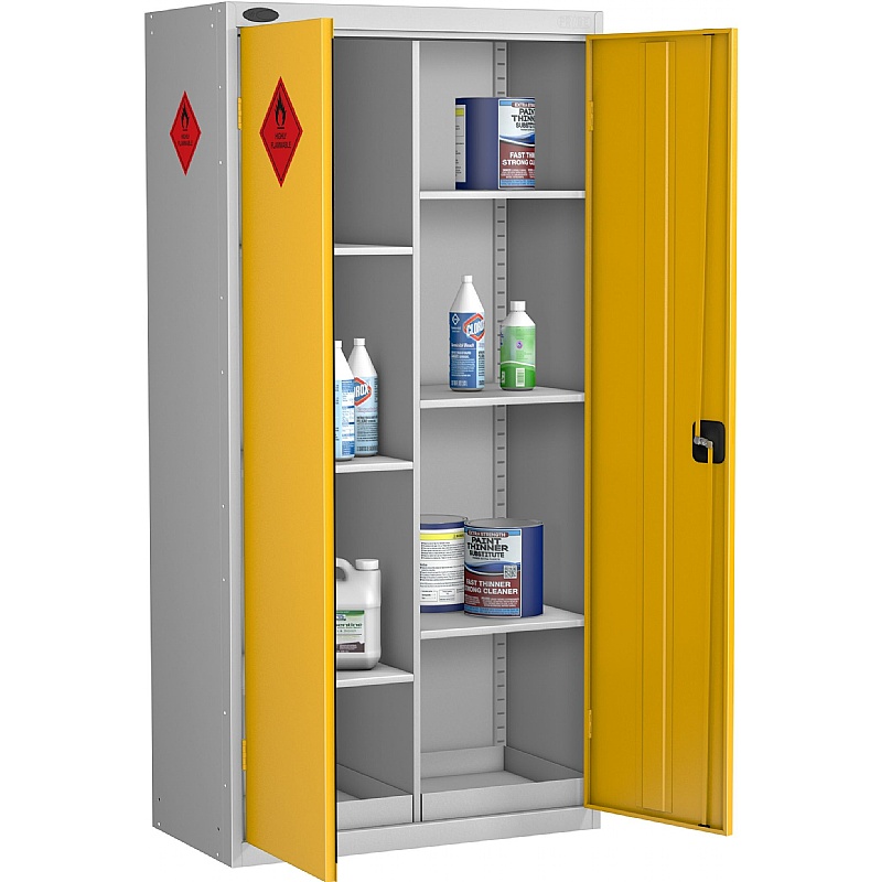 Neo Probe 8 Compartment Hazardous Flammable Cabinet