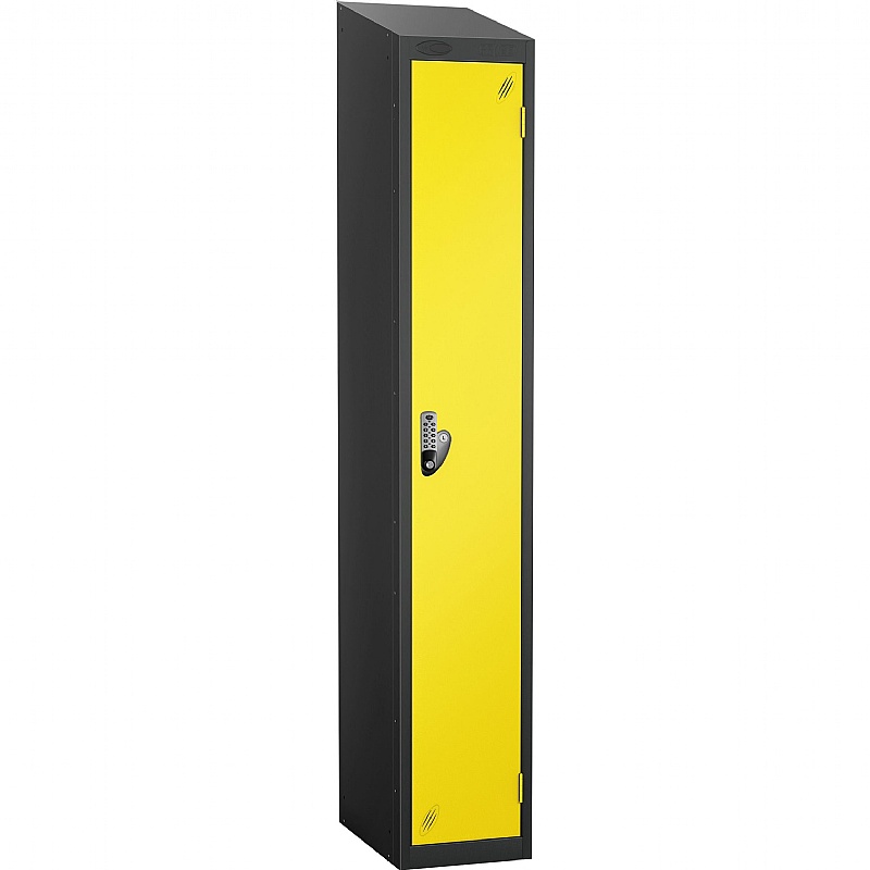 Equinox Antibacterial Sloping Top Probe Lockers - Digital Combination Lock