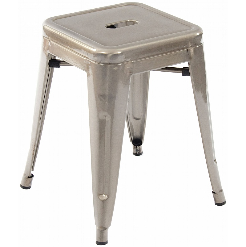 Sorrento Steel Stacking Breakout and Cafe Low Stools - Breakout & Canteen