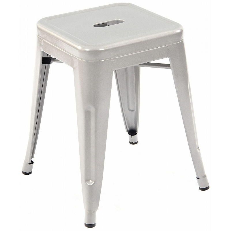 Sorrento Steel Stacking Breakout and Cafe Low Stools - Breakout & Canteen