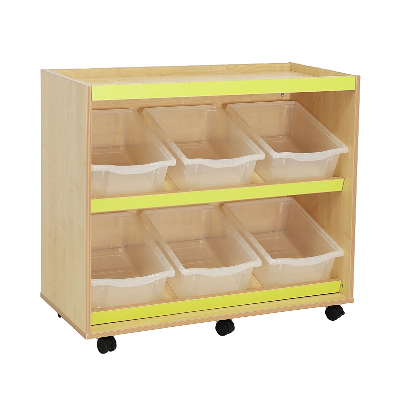 Bubblegum Mobile Combi 6 Tray Storage