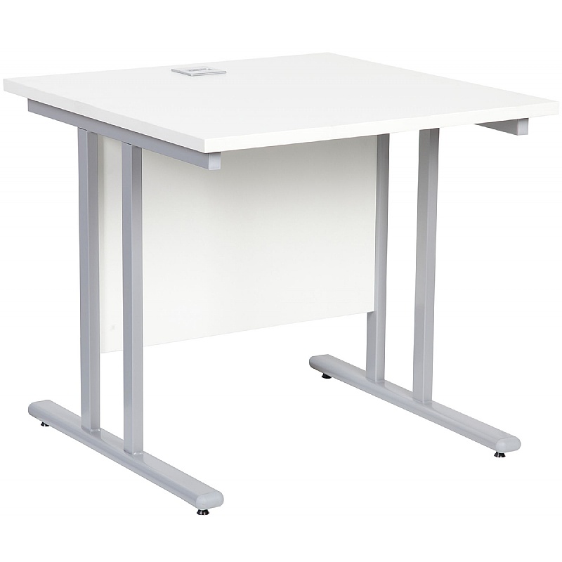 Horizon Deluxe Rectangular Cantilever Office Desks - Office Desks