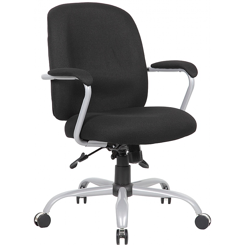 Newton Bariatric 27 Stone Fabric Office Chairs