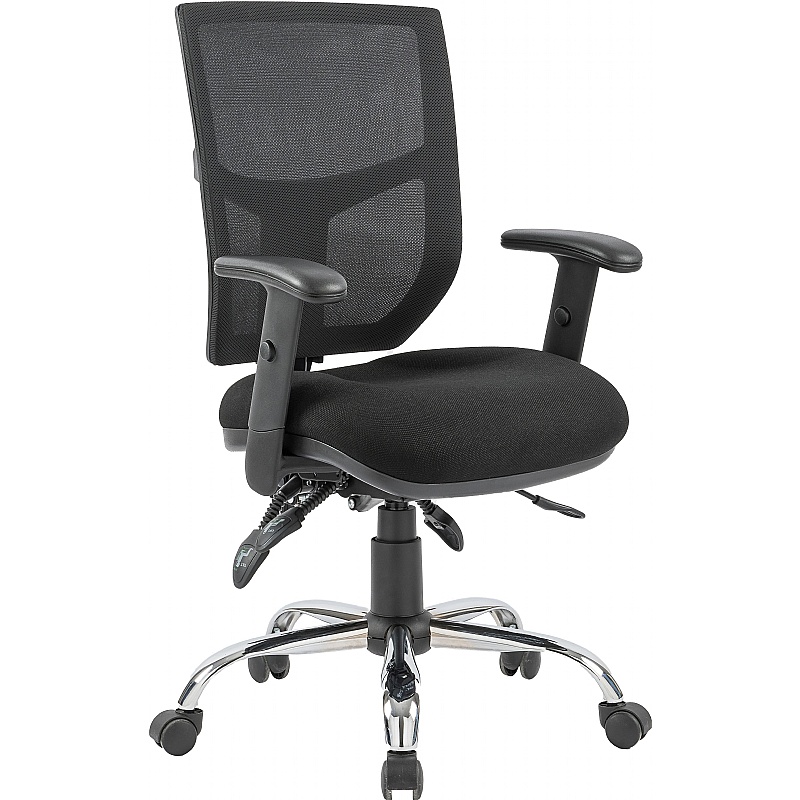 Ultimate Mesh 4-Lever Operator Chairs