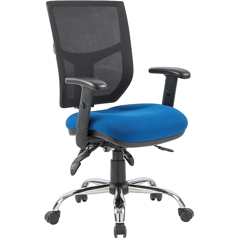 Ultimate Mesh 4-Lever Operator Chairs