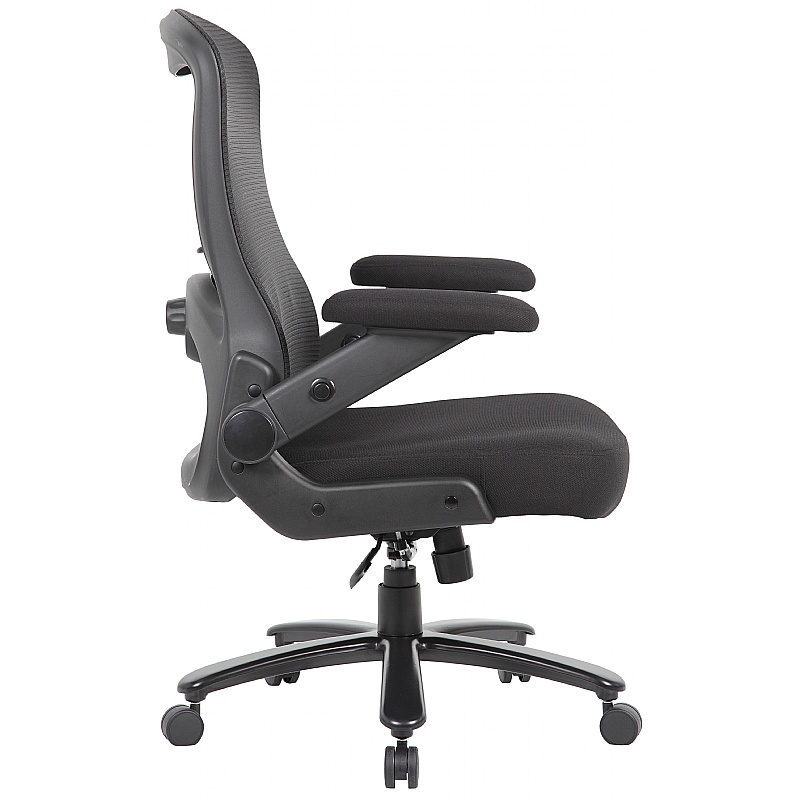 Macro Bariatric 35 Stone 24 Hour Mesh Office Chair from our Heavy Duty