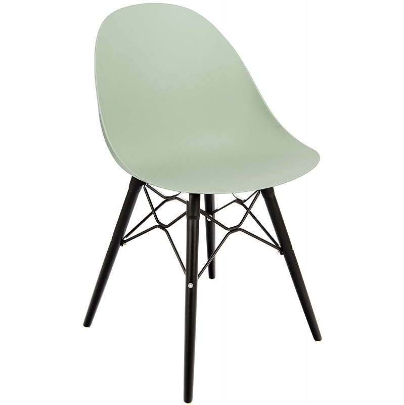 Muse Noir Breakout and Cafe Chairs Soft Green