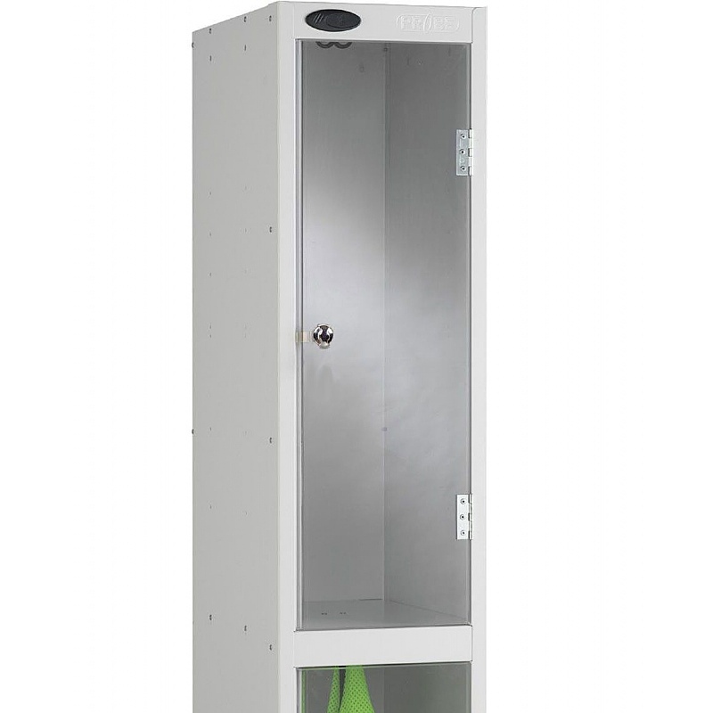 Atom Probe Antibacterial Anti-Theft Clear Door Lockers - Hasp & Staple Lock