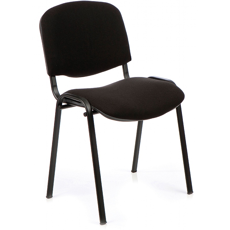 SwiftStack Black Frame Stacking Conference Chairs