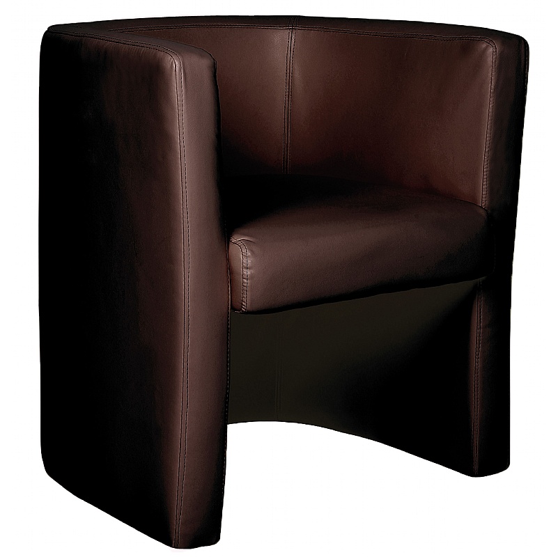 Milano Bonded Leather Tub Chairs