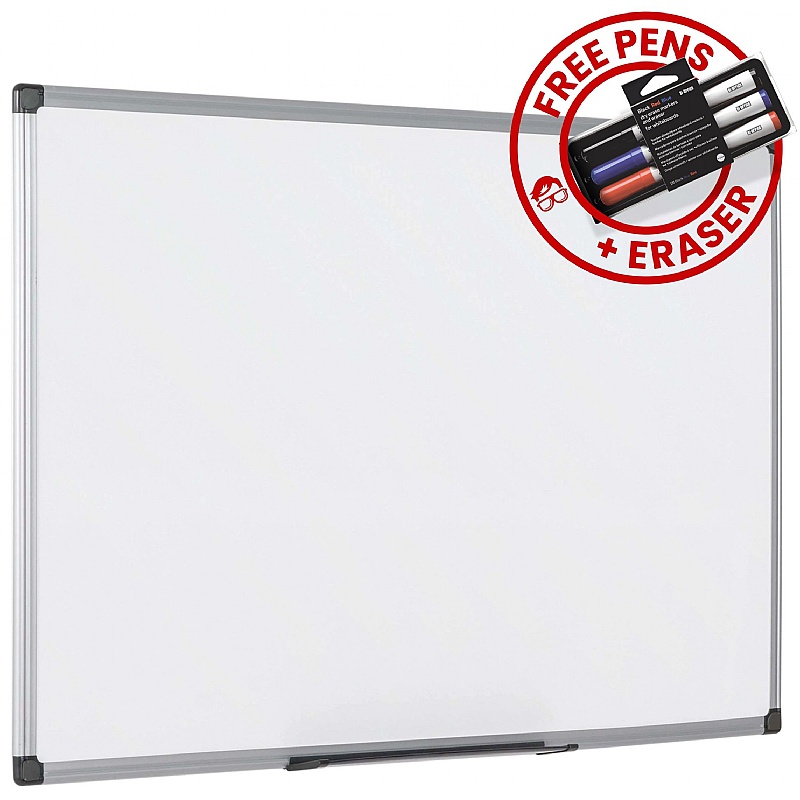Bi Office Non-Magnetic Drywipe Whiteboards
