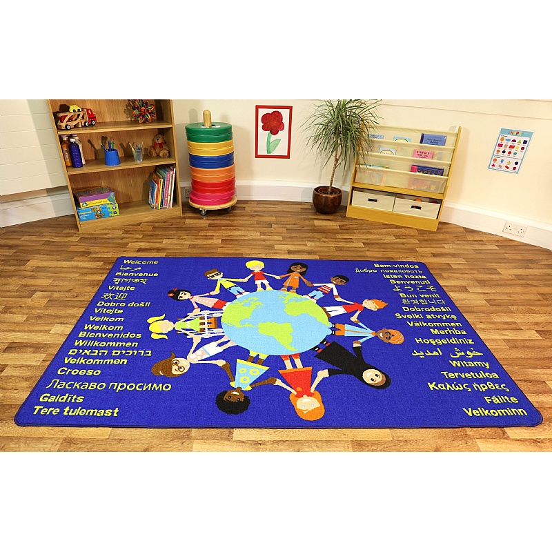 Children of the World Welcome Carpet