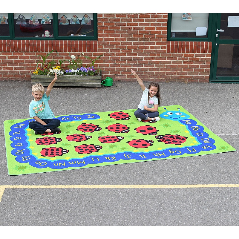 Back to Nature Chloe Caterpillar Numeracy & Literacy Outdoor Play Mat
