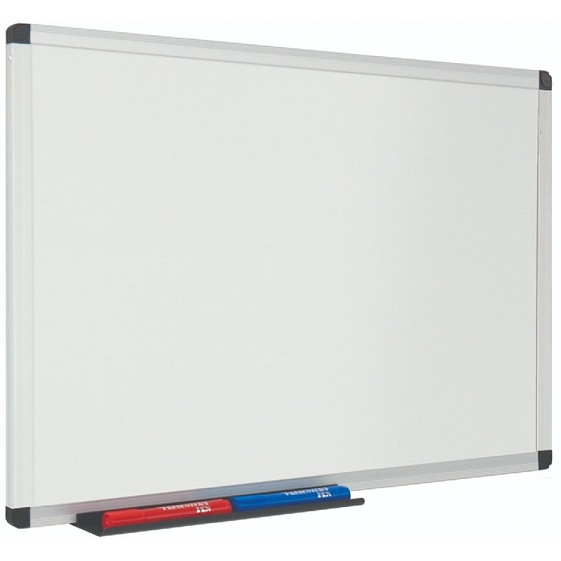 WriteOn Aluminium Framed Non-Magnetic Drywipe Whiteboards