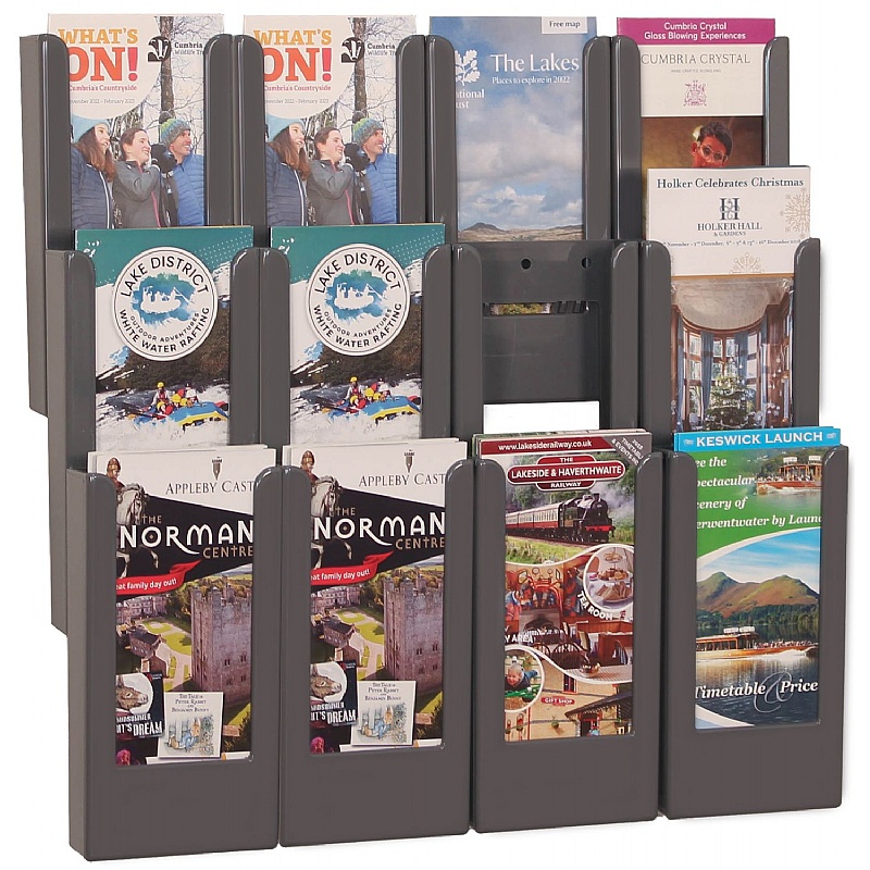 Expanda-Stand ColourPlus Wall Mounted Leaflet Dispensers