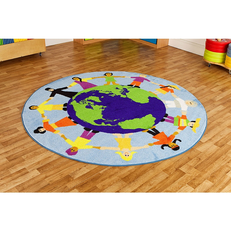 Children of the World Multi-Cultural Carpet