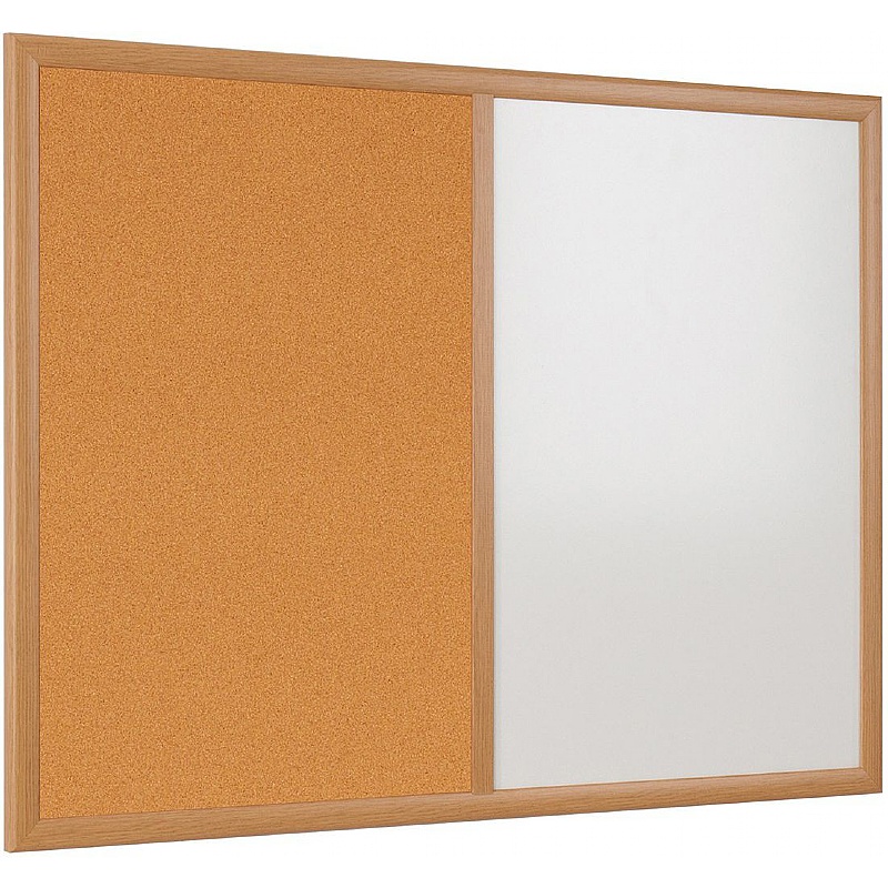 InfoHub Eco-Friendly Combination Cork Boards