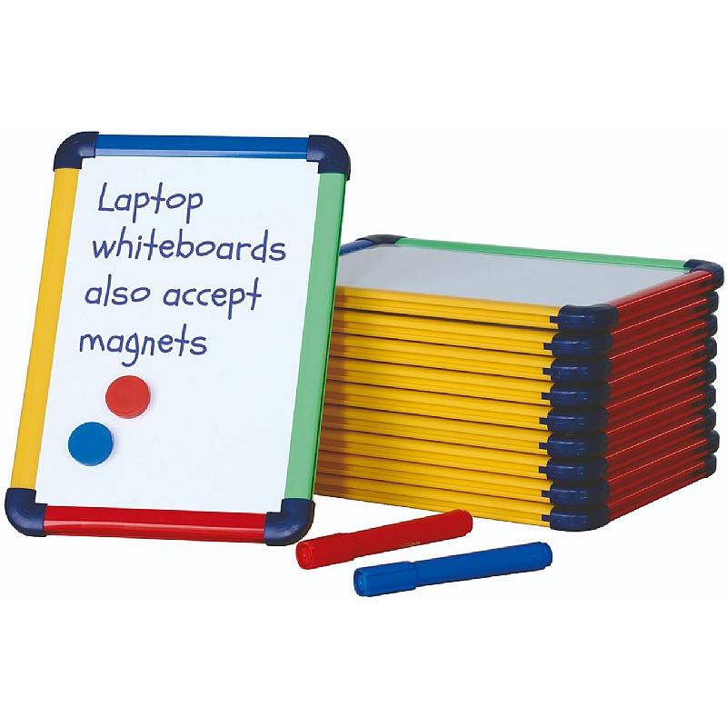 WriteOn Coloured Show and Tell Handheld Whiteboards