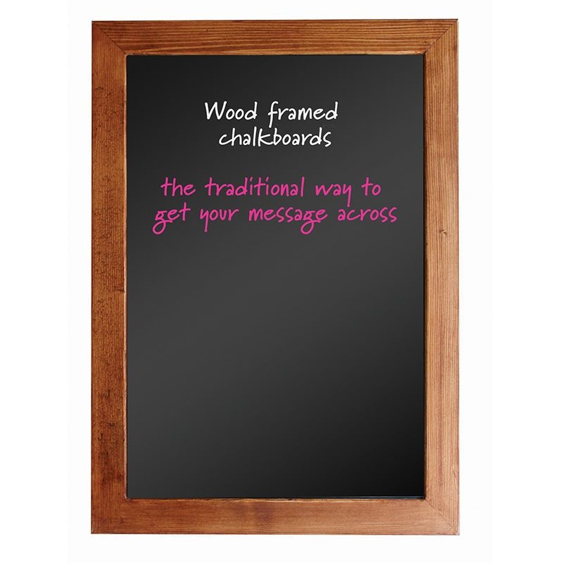 Wood Framed Chalkboard