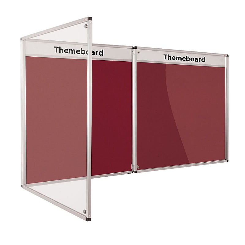 InfoHub Themeboard Tamperproof Noticeboards