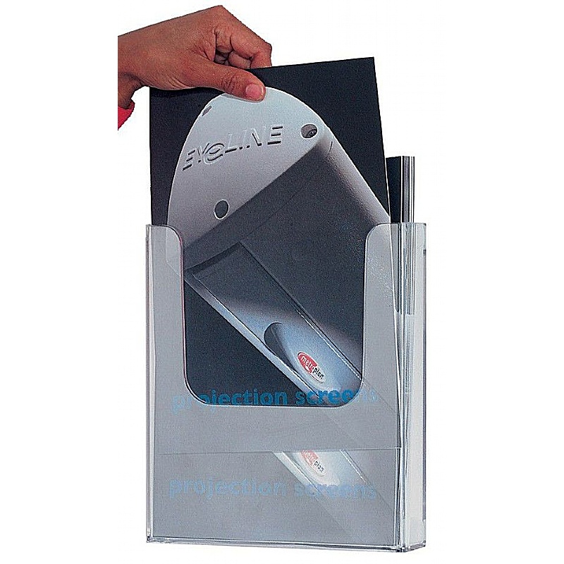 Acrylic Single Pocket Leaflet Dispenser