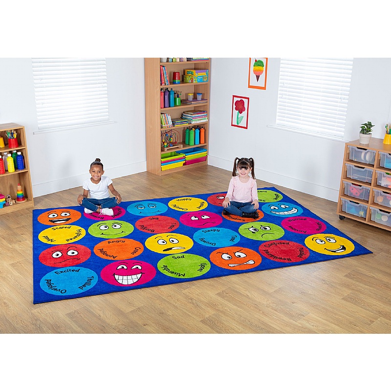 Emotions Interactive Rectangular Carpet