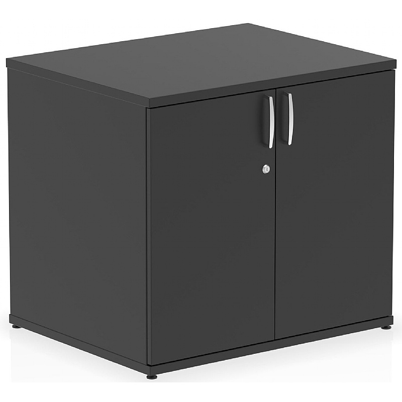Obsidian Desk High Wooden Office Cupboards