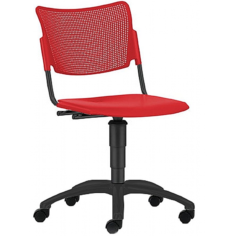 Mia Polypropylene Swivel Meeting and Breakout Chairs from our Visitor
