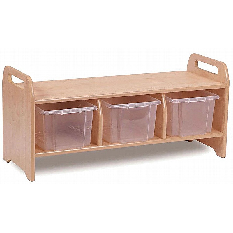 Little Hangers Nursery Changing Room Storage Bench from our Nursery