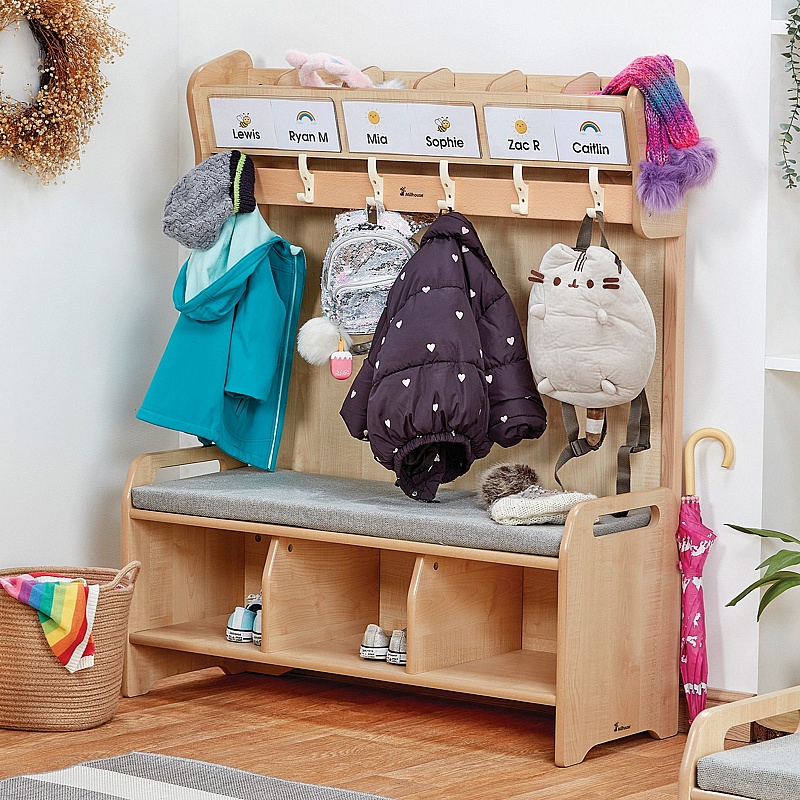 Little Hangers Nursery Complete Cubby Cloakroom Benches from our