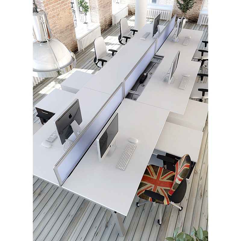 Linnea 6 Person Shallow A-Frame Rectangular Back to Back Sliding Top ...