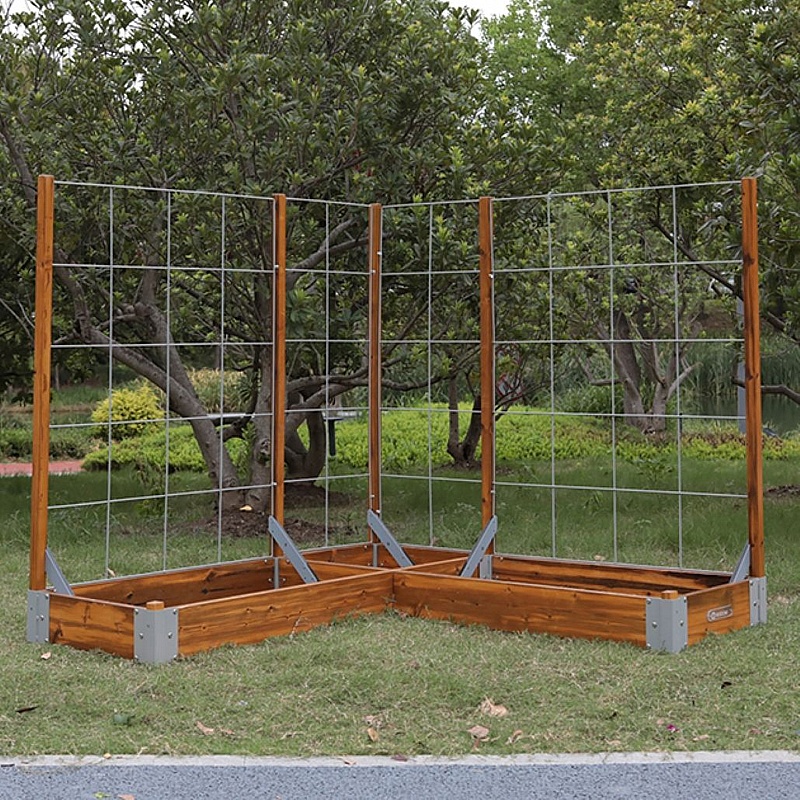 Little Garden Corner Fence Planter - School Furniture