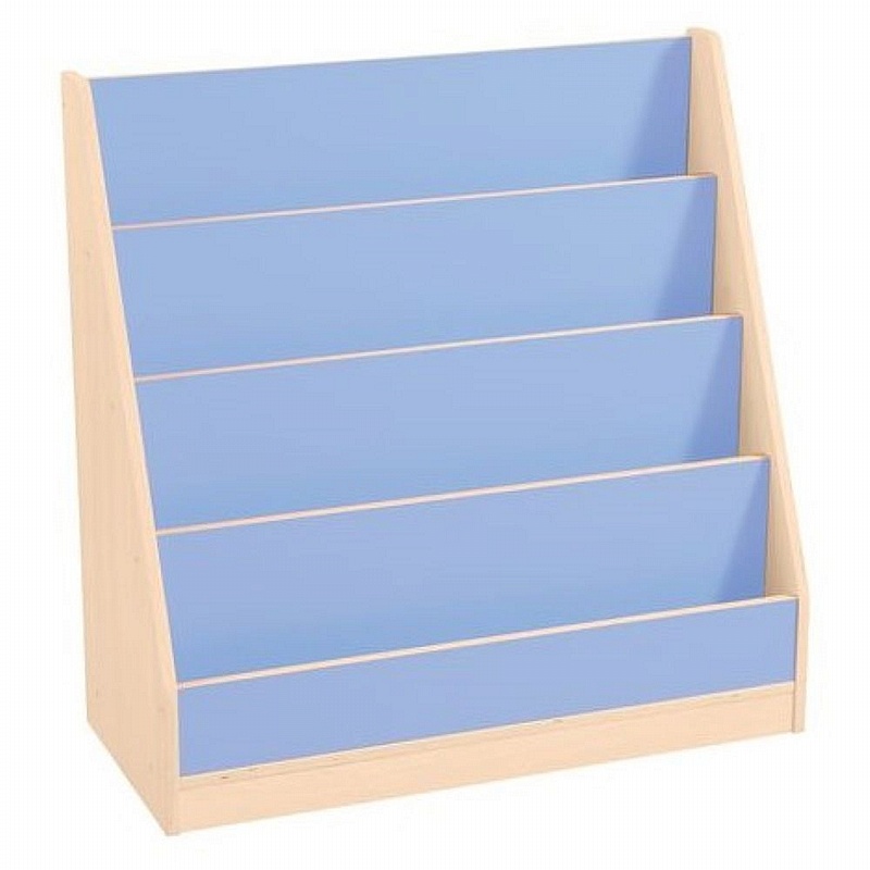 Wisdom Pastel 4 Tier Nursery and Library Bookcase - School Furniture