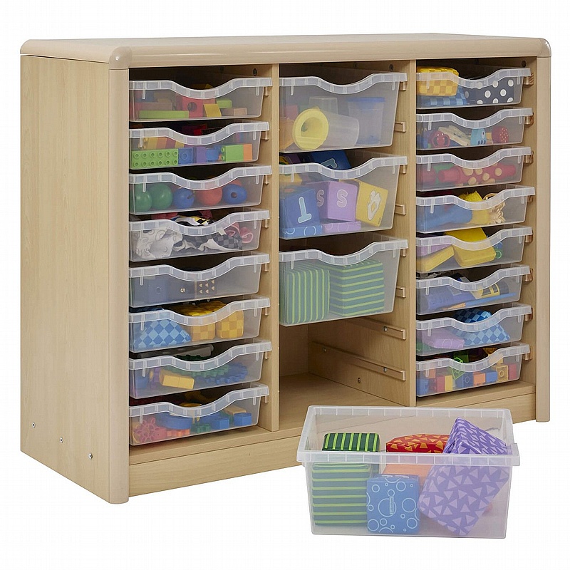 Wisdom Elegant 20 Combi Tray Storage - School Furniture