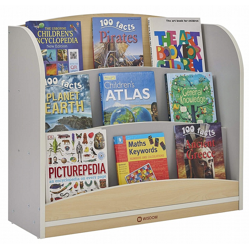 Modern Thrifty 3 Tier Nursery and Library Bookcase - School Furniture