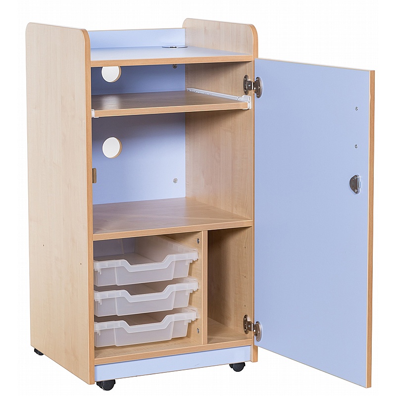 KubbyClass Mobile Library Teacher Station from our Library Storage ...