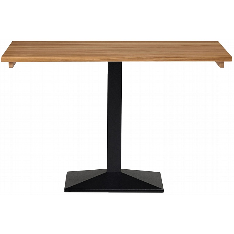 Quattro Rectangular Solid Wood Single Upright Breakout and Cafe Tables - Breakout & Canteen
