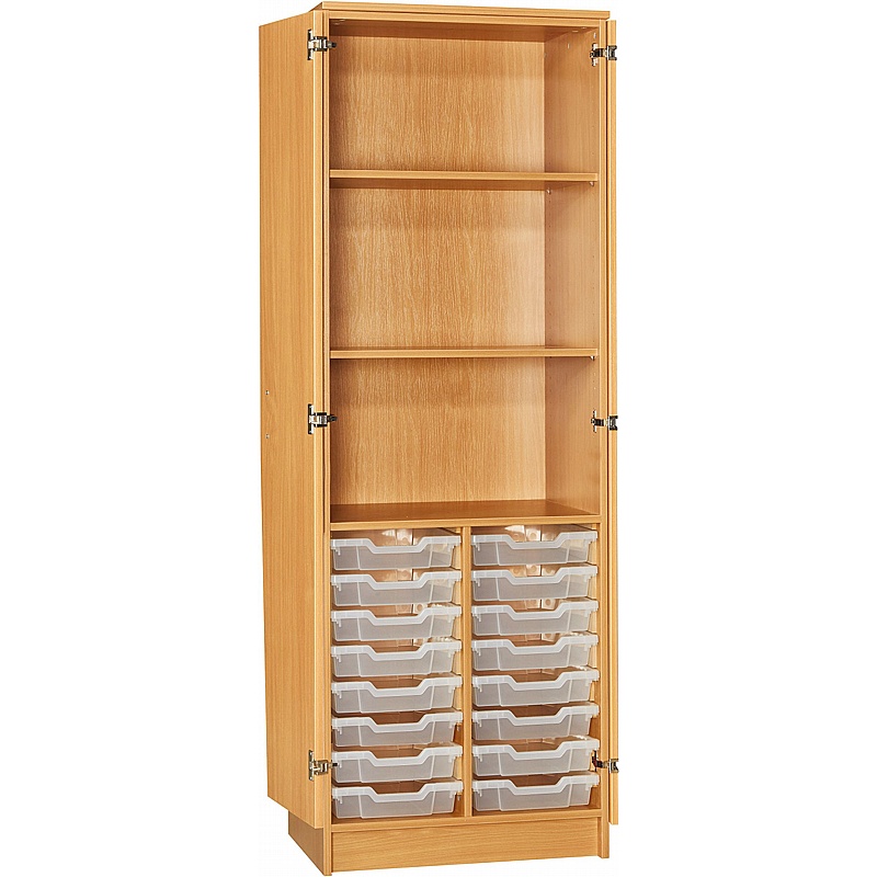 EduStore 16 Shallow Tray Combination Cupboards - School Furniture