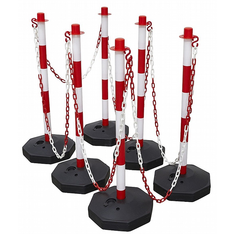 Post and Chain Barrier Systems - Office Accessories