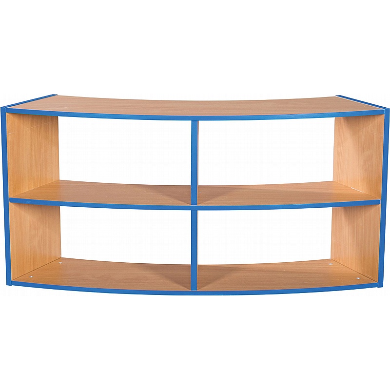 KubbyKurve Library Curve Open Bookcases - School Furniture