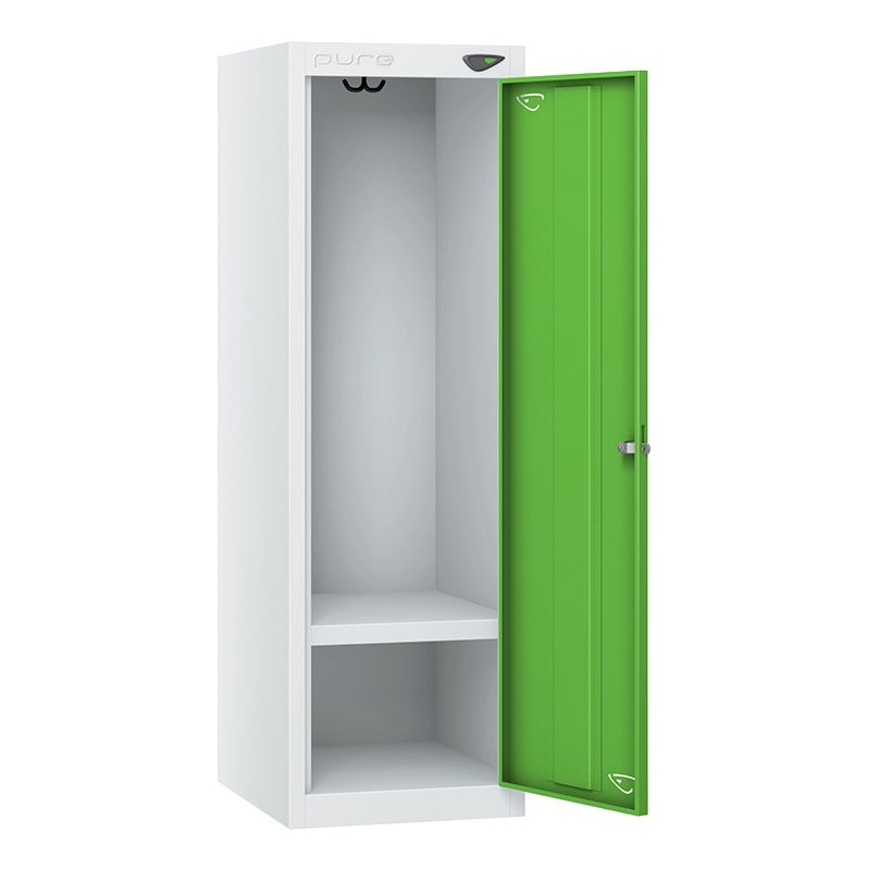 Pure Antibacterial Wheelchair Accessible Lockers with Coin Return Lock - Office Storage